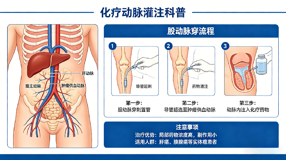 局部给药、不伤及全身！化疗动脉灌注TAI微创抗癌：精准给药直达肿瘤，比全身化疗副作用小、控瘤更快